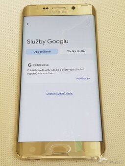 Samsung S6 Edge Plus Gold Top stav - 10