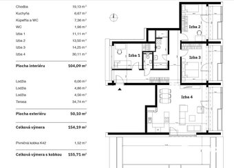 RADO | 4 izbový penthouse 155m² | Greencorner | Bratislava-N - 10