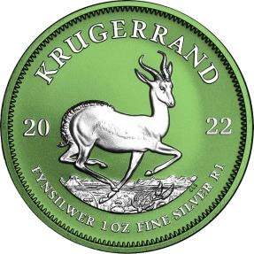 Investicne striebro mince minca Krugerrand 3 ks - 10