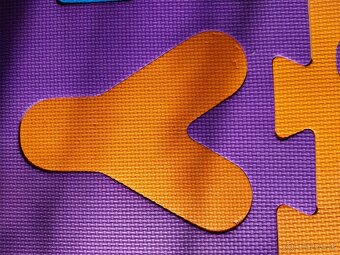 Penové puzzle - obojstranné, 25ks - 10