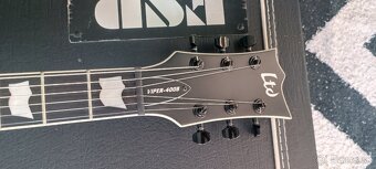 Predám elektrickú gitaru ESP LTD VIPER 400 Baritone Black - 10