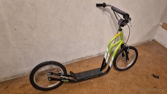 Predám dve zachovalé kolobežky s nafukovacími kolesami - 10