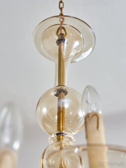 Murano skleněný lustr 1970 - 10