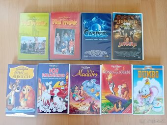 VHS filmy a rozprávky, DVD filmy a CD hudba - 10
