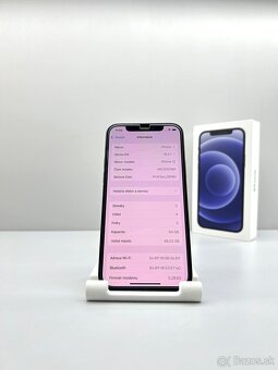 iphone 12 BLACK NOVÁ BATÉRIA 100% PRÍSLUŠENSTVO - 10