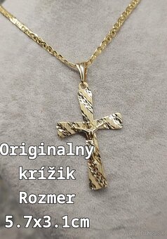 Zlatá retiazka-Decentný model -aj kvalitná vyroba - 10
