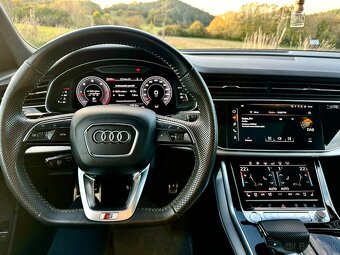 Audi Q8 210kW, 125t km, S-line, plná výbava, super stav - 10