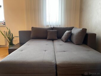 Rohová rozkladacia sedačka - 10