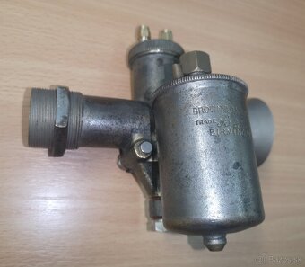 Predám bronzový karburátor B&B 25,4mm s uchytením na závit - - 10