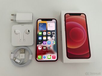 apple iphone 12 mini 128gb Red / Batéria 100% - 10