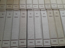 Predám knihové obaly na VHS kazety.. + filmy - 10