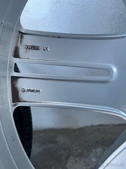 DISKY VW R-Line / R19 5x112 + nové pneu - 10