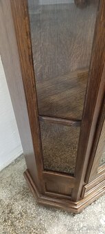 Rustikální vitrína, nábytek z masívu, Nábytek s příběhem - 10