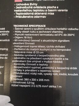 Teplovzdušná friteza - 10