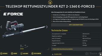 Kompletný set akumulátorovej záchranárskej techniky Weber Re - 10