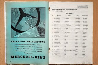 Originální oficiální program GP Německa 1937 Nürburgring - 10