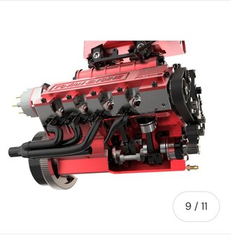 Toyan V8 FS-V800 – modelársky motor - 10