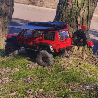 Predám RC model jeep cheroke 1/10 - 10