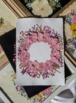 Kvetinové obrazy home made - 10