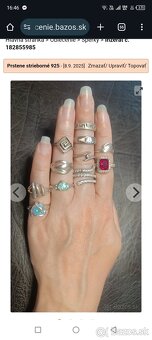 Prstene zlaté náušnice - 10