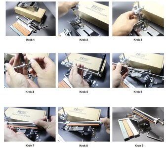 PROFI nástroj na ostrenie nožov, nožníc, sekáčov, atď... - 10