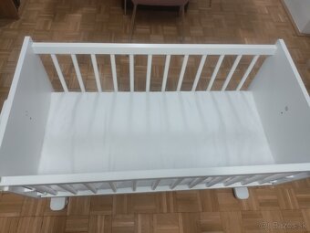 Detská kolíska biela - 10