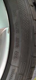 17" alu disky Škoda 112 x 5 + letné pneu - 10