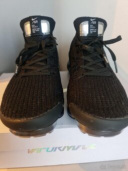 Nike Air VaporMax Flyknit 3.0 Triple Black, Origo (No Fake) - 10