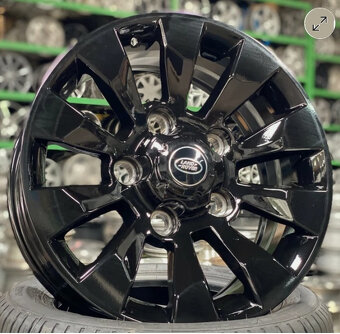 Disky Land Rover Sawtooth R16 black matt 5ks v sade - 10