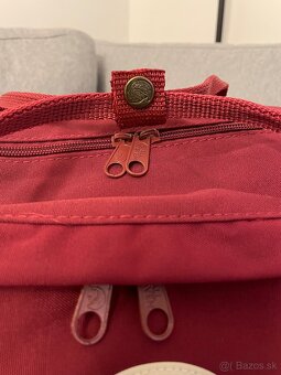 Predám batoh značky Fjällräven Kanken Weekender Ox Red - 10