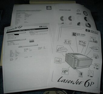 Laserová tlačiareň HP LaserJet 6P - 10