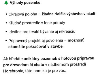 Pozemok s rozostavanou stavbou, stavebnym povolením a potoko - 10