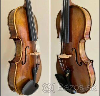 husle 4/4 model Stradivari ( olejovy lak) - 10