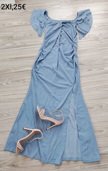 Dlhé spoločenské šaty 2Xl/3Xl - 10