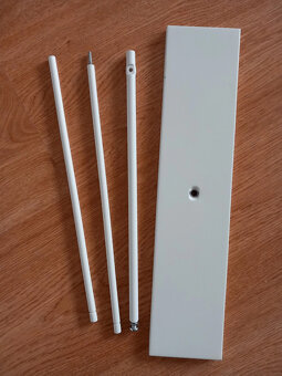 Oceľový stojan ikea, na závesné dekorácie 30x60 cm - 10