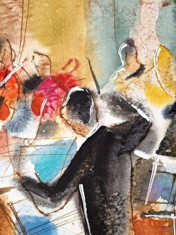 Michael Rosenwein - /Akvarel/ (UNIKÁT) - figurat.impressio. - 10