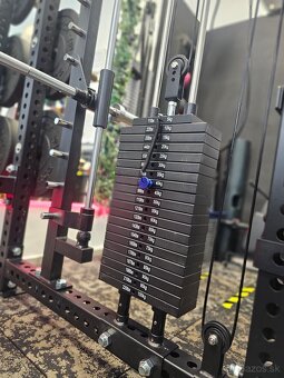 HALF RACK=vrchna ,spodná kladka, protismerné kladky,multipre - 10