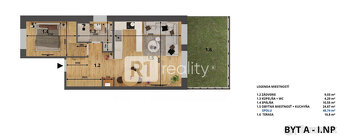 RiverResort Piešťany Banka / Nové bývanie najbližšie k kúpeľ - 10