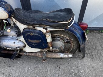 Jawa 250 typ 353 - kývačka-r.v. 1958-tzv.NORMANDIE - 10