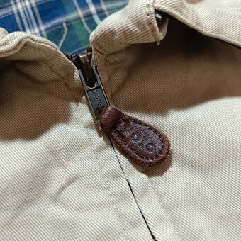 Vintage 90s Polo Ralph Lauren béžová harrington bunda L - 10
