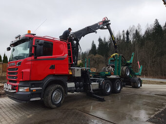 Scania R500 6x4 Lesovoz hydraulicka ruka Loglift 251S Doll - 10
