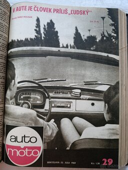 Časopis Auto Moto 1968 - 1972 - 10
