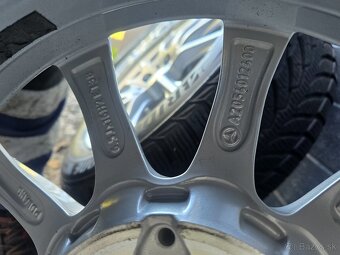 Zimná sada Mercedes C W205+Bridgestone 205/60 R16 - 10