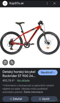 Btwin ST 900, 24" kolesá - nový bicykel za polovicu - 10