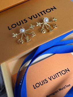 Nové nenosené nausnice Louis Vuitton - 10