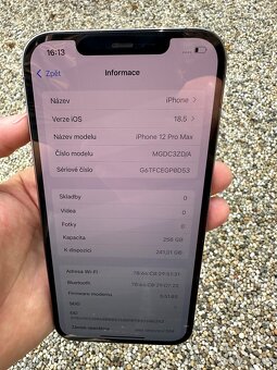 iPhone 12 pro max 256GB - baterie 100% - 10