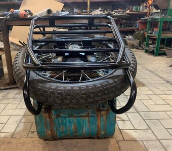 Ochranný rám motoru nosič držák kulometu K750 M72 MB750 - 10
