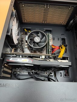 Herný počítač AMD Ryzen 5 5500 6x3,60GHz.16gb ram.GTX1660 S - 10