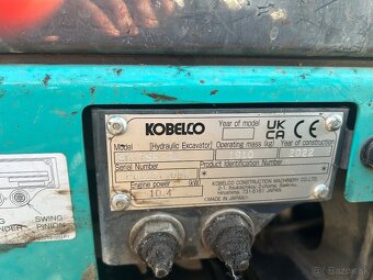 Japonský minibager KOBELCO 1,9t - 10