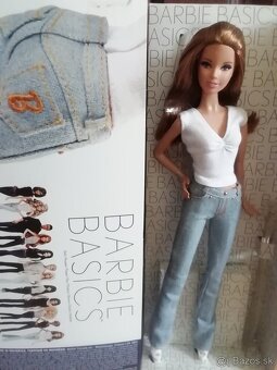 Zberatelská Barbie Basics jeans - 10
